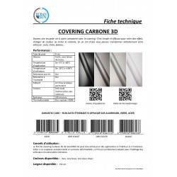 vinyle Carbone 3D GRIS SILVER vue alternative