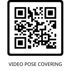 QR code video pose film covering