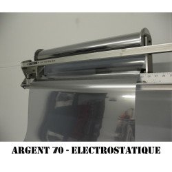 film électrostatique argent 70