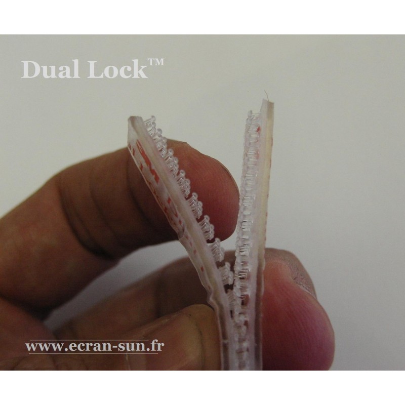 dual lock pour fixation store film